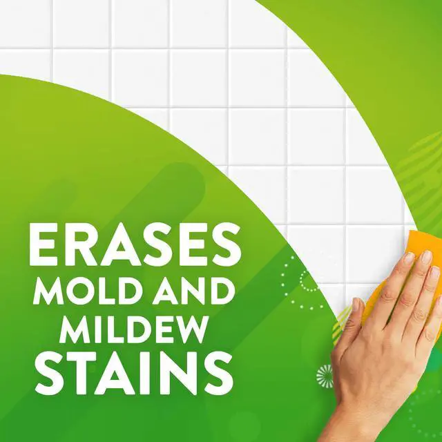 Alt view image 2 of 7 - Foaming Bleach Bathroom and Shower Cleaner Disinfectant Spray, Helps Erase Mold & Mildew, 32oz