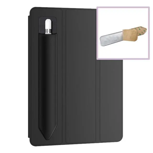 Alt view image 3 of 5 - Universal Stylus Holder, Black | Adhesive|Elastic|Pens Protected Sleeve/Case/Storage/Pouch/Pocket|For Pencil Pro/2nd/1st/USB-C