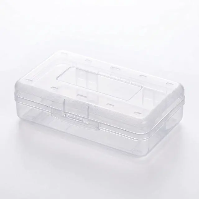Main image of Large Plastic Pencil Case for School,Teen and Girls,Adult,Pen | School Large Capacity, Pencil Organizer,Crayon Box,Classroom Supplies,Storage Organizer,Office Supplies,cosmetic storage
