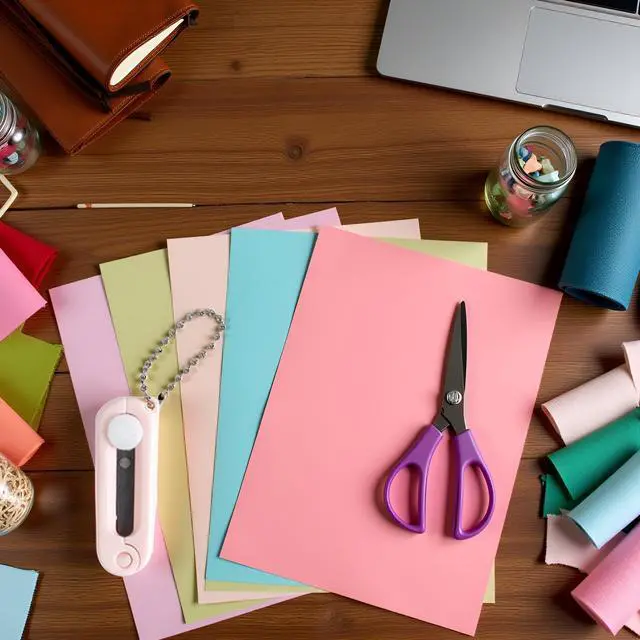 Alt view image 3 of 7 - Pink Folding Scissors Safe Portable Travel Scissors Foldable Telescopic Cutter Pocket Mini Scissor with Keychain for Cutting, Scrapbooking, Crafting, Sewing