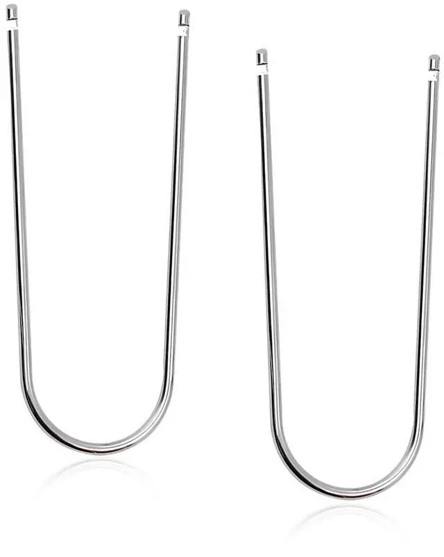 Main image of 2 PCS Car Radio Removal Tool, U-Shaped Automotive Radio Disassembly Pry Tool Kit, Stainless Steel Stereo CD DVD Host Release Removal Tool for Most Vehicles, Car Accessories