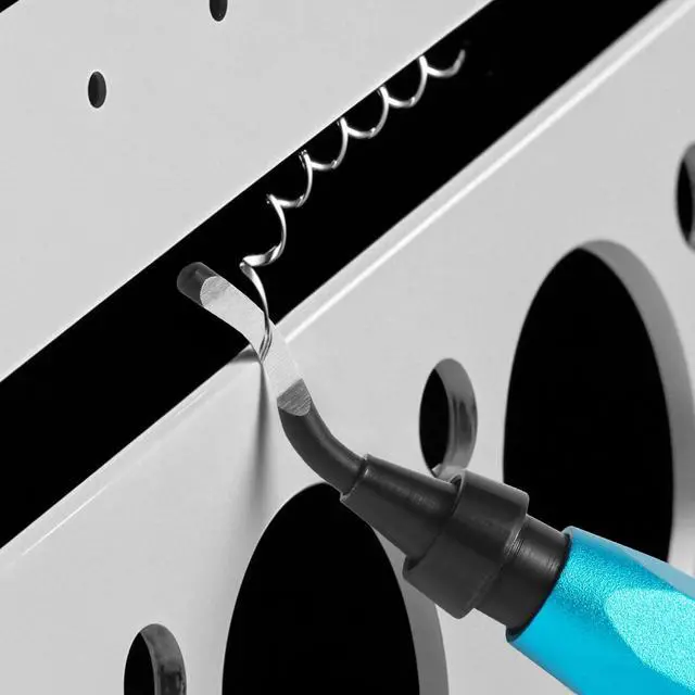 Alt view image 6 of 7 - Deburring Tool Set with 11pcs High Speed Steel Swivel Blades, Deburring Tool 3D Printing Burr Removal Blades, Deburring Tools for Metal, Resin, PVC Pipes, Copper, Plastic, Aluminum