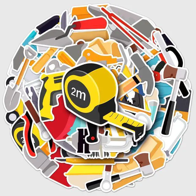 Alt view image 4 of 7 - Stickers for Kids,50Pcs Waterproof Vinyl Decals for Cup Water Bottles Laptop Luggage Computer Mobile Phone Guitar Skateboard Decoration