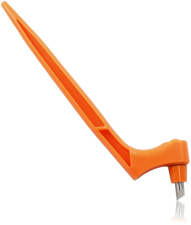 Main image of Orange Craft Cutting Tools Pen | 3 Different 360 Degree Rotating Blades, Stainless Steel Cutter, For Stencils Scrapbooks DIY Crafts