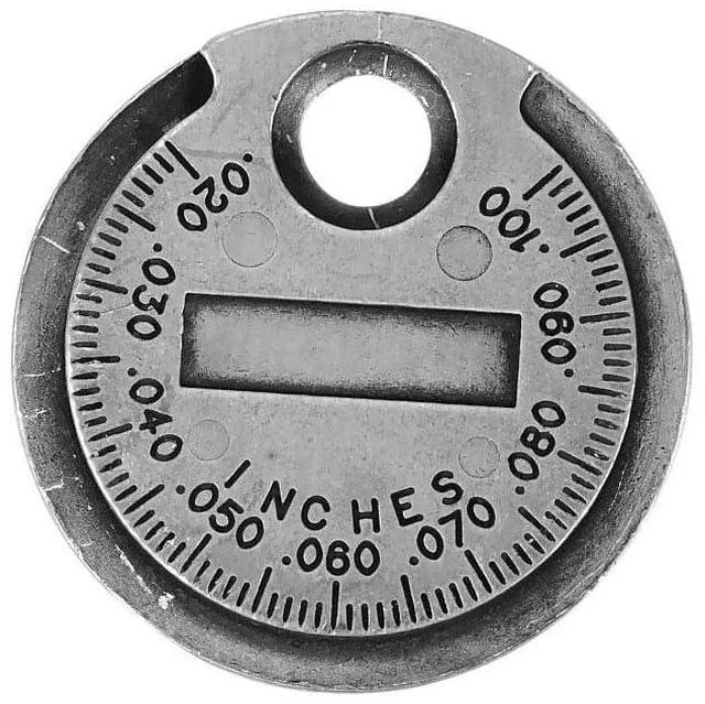 Alt view image 2 of 2 - 25352 Ramp Style Spark Plug Gap Gauge, Spark Plug Gapping Tool, Spark Plug Gauge Gap Tool, Spark Plug Adjustment Tool, Plug Gapping Tool