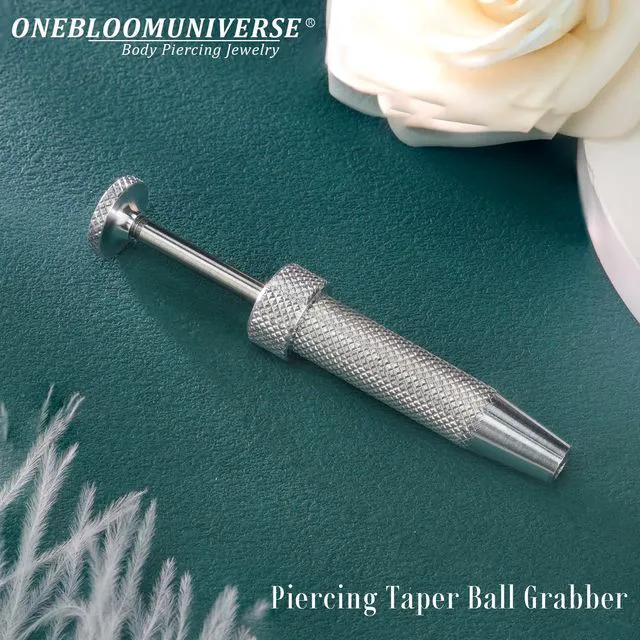 Alt view image 6 of 7 - Anti-Slip Piercing Ball Grabber Tool with Ergonomic Design for Changing Jewelry, Stainless Steel Jeweler Pick Up 4 Claw Gem Piercing Changing Tool Body Piercing Kit for Ear Nose Lip