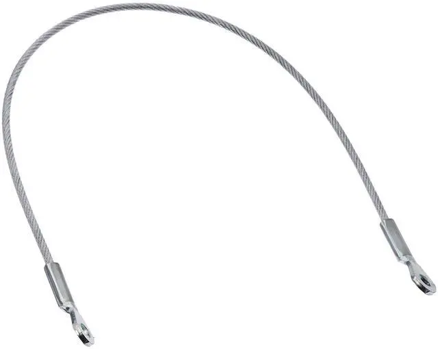 Main image of 3003081 PVC-Coated Steel Door Lanyard Cable, 17.15 Inches | PVC-Coated Galvanized Steel Cable Helps Prevent Toolbox Doors From Over-Extending And Damaging Hinges, Welds, Or Panels