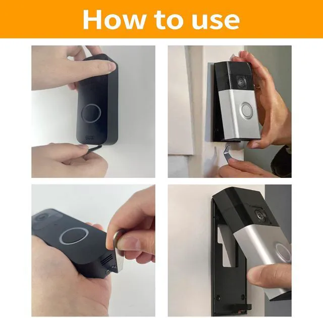 Alt view image 4 of 7 - Doorbell Removal Key for All-New Battery Doorbell 2024, Metal, 2 Pack | Metal Release Tool Opens the Doorbell Mount for Battery Changes and Maintenance, with Keychains to Help Prevent Loss