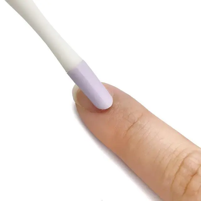 Alt view image 4 of 7 - Cuticle Trimmer with Pusher, 3pcs Rubber Tip Cuticle Tool for Nail Art