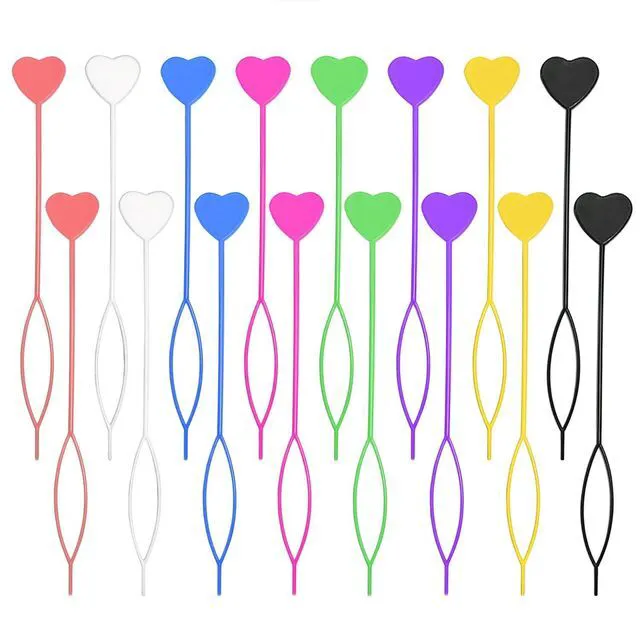 Main image of 16PCS Quick Topsy Tail Hair Beader Kit Automatic Bead Loading Tool, Braiding Loop Threader, Ponytail Maker for Girls Kids Hair Styling and Plait Accessories(Colorful)