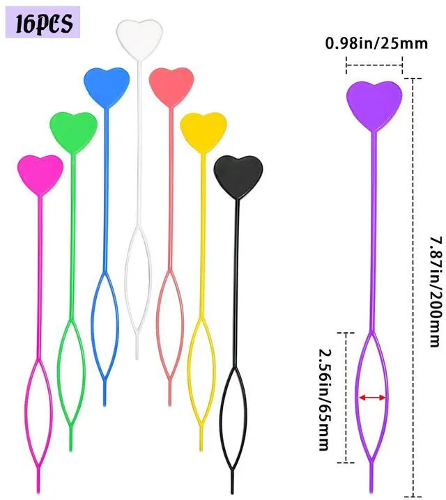 Alt view image 4 of 7 - 16PCS Quick Topsy Tail Hair Beader Kit Automatic Bead Loading Tool, Braiding Loop Threader, Ponytail Maker for Girls Kids Hair Styling and Plait Accessories(Colorful)
