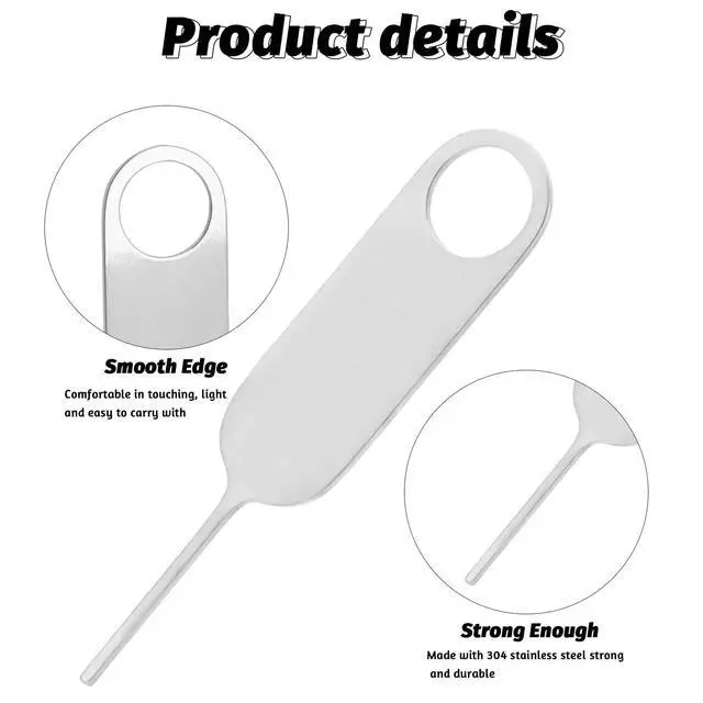 Alt view image 3 of 7 - 2-Pack Doorbell Key Tool, Doorbell Opening Pin Tool, Release Removal Pin Security Key Replacement Tool Compatible with Arlo, Nest and Eufy Video Doorbell Remove Doorbell Mount and Battery Replacement