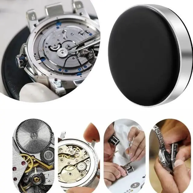 Alt view image 2 of 7 - Watch Case Cushion, Watch Repair Cushion Jewelry Movement Casing Cushion Pad Holder, 2.09 x 2.09 x 0.51in