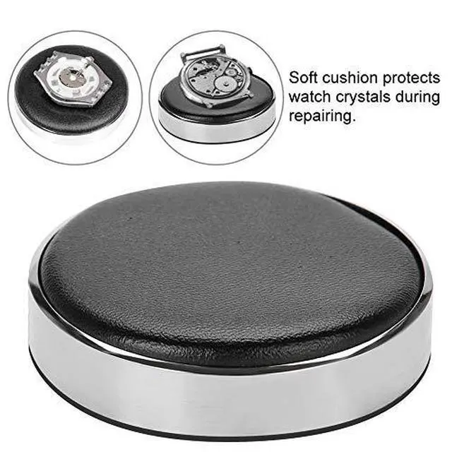 Alt view image 4 of 7 - Watch Case Cushion, Watch Repair Cushion Jewelry Movement Casing Cushion Pad Holder, 2.09 x 2.09 x 0.51in