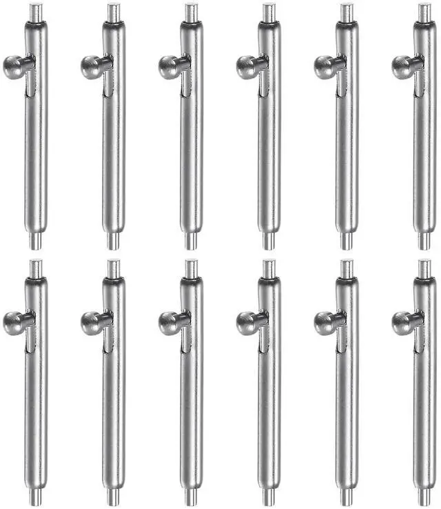 Main image of 12pcs 14mm Quick Release Spring Bar 1.5mm Diameter Stainless Steel Watch Pins Replacement Band Link Pins Lugs for Watch Band Straps