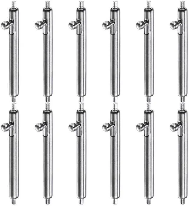 Main image of 12pcs 16mm Quick Release Spring Bar 1.8mm Diameter Stainless Steel Watch Pins Replacement Band Link Pins Lugs for Watch Band Straps