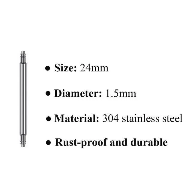 Alt view image 2 of 7 - 6 Pack Watch Pins, Band Removal Install Tool Spring Bars Pins Replacement
