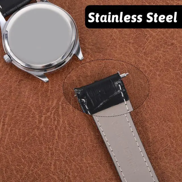 Alt view image 4 of 7 - 4 Pcs Quick Release Spring Bar, 22mm Stainless Steel Watch Band Pins Replacement, Strap Link Pins Watch Repair Accessories