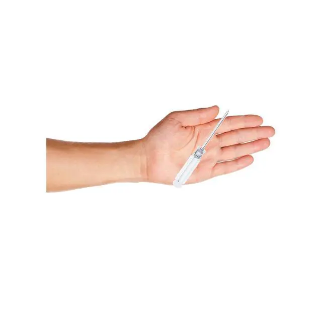 Alt view image 6 of 6 - 2 Pcs Mini Phillips Screwdriver, 3mm Cross Head, 92mm, Clear | 3.62" Total Length, Non-slip Handle, Non-magnetic for Small Appliances