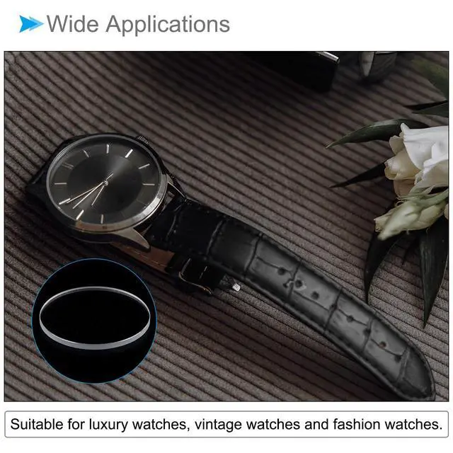 Alt view image 3 of 6 - Watch Glass Crystal Lens 26mm Diameter 1.5mm Thick Round Flat Mineral | Ultra-Clear, Watch Glass Replacements, Applications, for Watchmaker DIY Repairs
