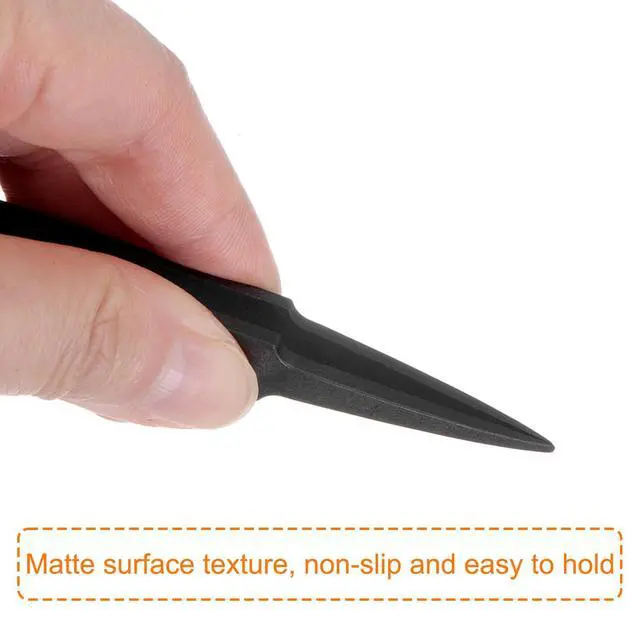 Alt view image 5 of 6 - Precision Plastic Tweezers Kit 120mm Anti-static Round Head 3 Pc | Craft Tweezers Set for Electronics,Jewelry Making,Laboratory Work,DIY Repair Tool