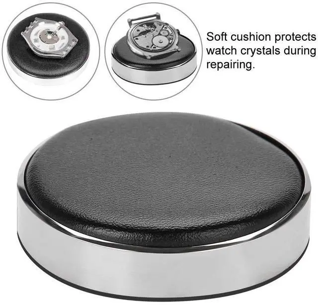 Alt view image 3 of 7 - Cimenn Watch Case Cushion, Watch Jewelry Case Casing Cushion Pad Holder Movement Seat Casing Cushion Changing Battery Repair Kit Watchmaker Scratch-Proof Watch Repair Kit Tool Accessory