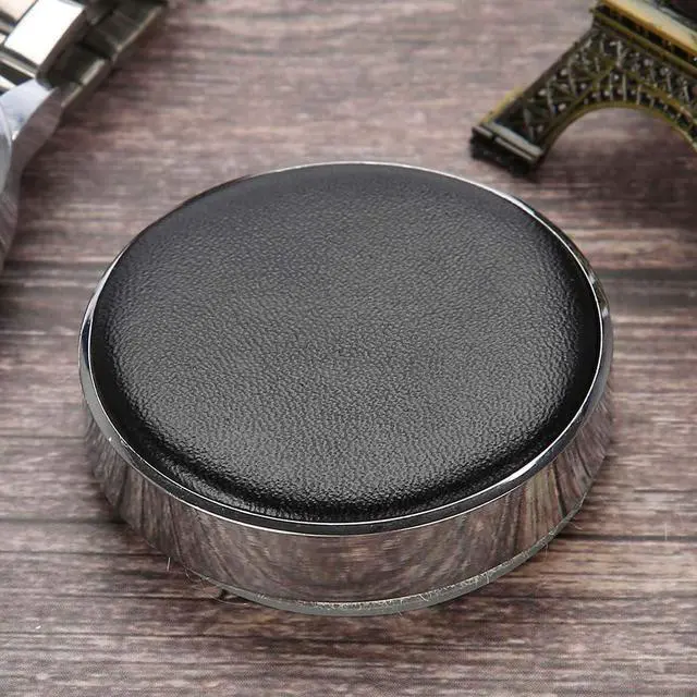 Alt view image 6 of 7 - Watch Casing Cushion, Watch Jewelry Case Movement Cushion Pad Holder Movement Seat Scratch-proof, Watchmaker Repair Kit Tool Black