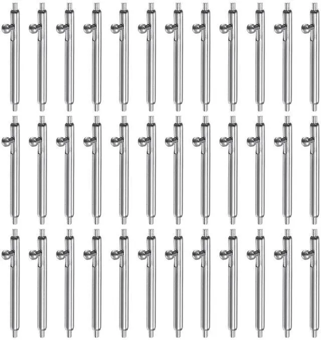 Main image of 36pcs Quick Release Spring Bar 16mm Width 1.5mm Diameter Stainless Steel Watch Pins Replacement Band Strap Link Pins Watch Lugs for Watch Band Straps