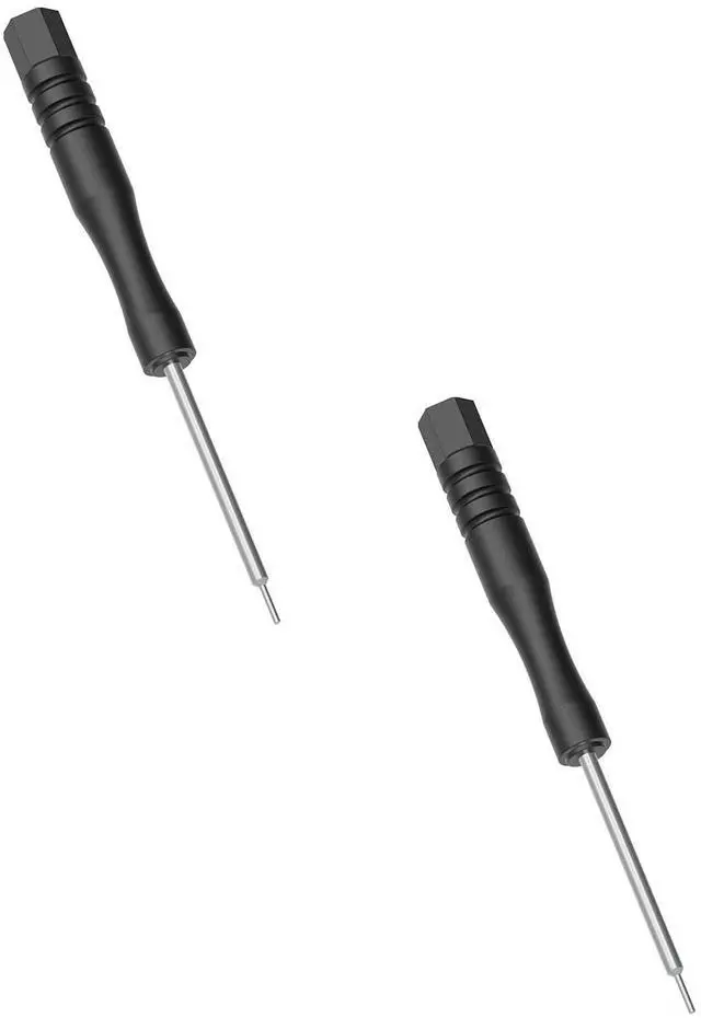 Main image of 2 Pcs Spring Bar Tool, 0.8mm | Round Tip Pins Tool, Comfortable ABS Handle, Non-magnetic for Watch Wrist Strap Removal Repair