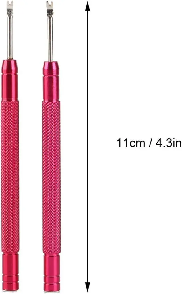 Alt view image 7 of 7 - 2Pcs Watch Hand Removal Tool, 4.3 inch Hand Setting Professional Minute Second Hour Remover Tool, Steel Watch Presser for Repairing Different Size Hour, Min and Second Hands
