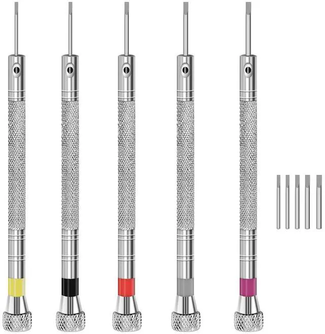 Main image of Screwdriver Set, 5PCS for Watch & Battery
