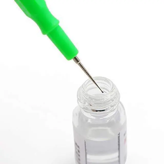 Main image of Watch Repair Oiler Pen 1Pcs, Oil Applicator Pen for Watch Clock Repair | Penstyle oil applicator, plastic body, fine pointed tip, pocketportable for watch, clock and smallpart lubrication work