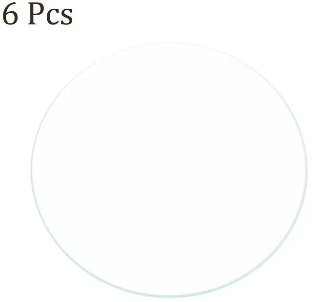 Alt view image 5 of 5 - Watch Crystal Lens 36mm Round Flat Watch Lens Replacement 6Pcs | Clear,for Watch Dial Use