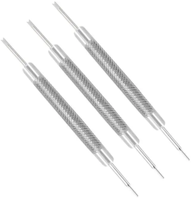 Main image of 3PCS Double Tip Pins Tools Spring Bar Tools for Watch Wrist Strap Removal Repair Fix Kit Tool