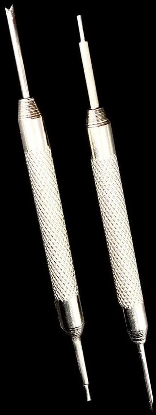 Main image of 2pcs Double Tip Pins Tools Stainless Steel Spring Bar Tools for Adjust Removal Replace Watch Straps Wrist Bands Watch Pins Repair Fix Kit Tool