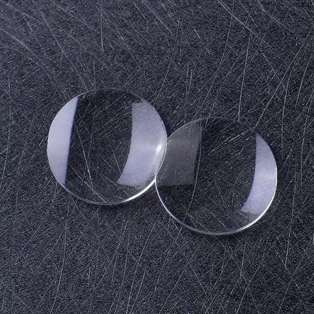 Alt view image 3 of 4 - 2Pcs Watch Crystal Glass Lens Beveled Edge Flat Round Ultra-Clear Glass Watch Face Crystals Len Dial Mirror Replacement Parts for Watchmaker