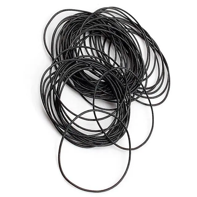Alt view image 6 of 7 - Yosoo-164-0.6 Round Rubber O-Ring Set for Wristwatch Black