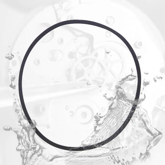 Alt view image 5 of 7 - Yosoo-164-0.6 Round Rubber O-Ring Set for Wristwatch Black