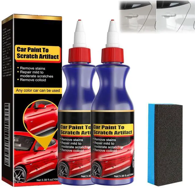 Main image of 2025 New Car Scratch Remover, Car Scratch Remover Instant Invisible Scratch Remover, for Deep Scratches, Scratch Remover for Vehicles, Car's Paint Scratch Repair Kit (2Pcs)