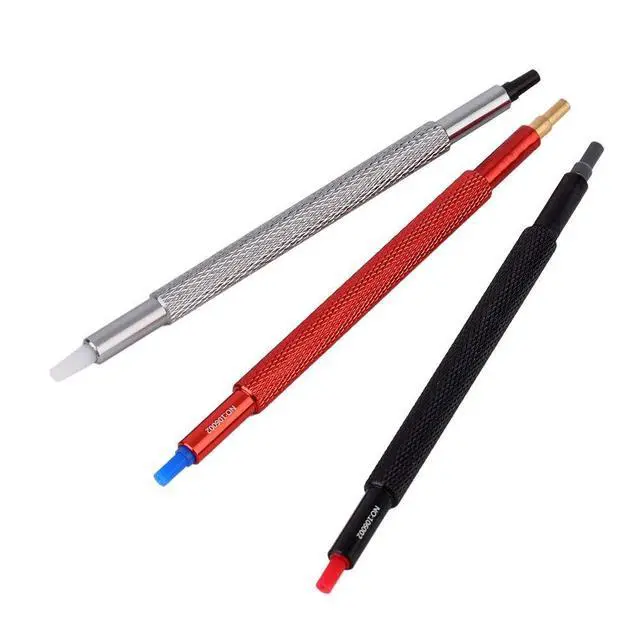 Alt view image 6 of 7 - 3pcs Watch Hand Pressers Pusher Fitting Set Kit Metal Watchmakers Wristwatch Repair Tool Watch Strap Repair Tool Link Pin Remover Repair Tool