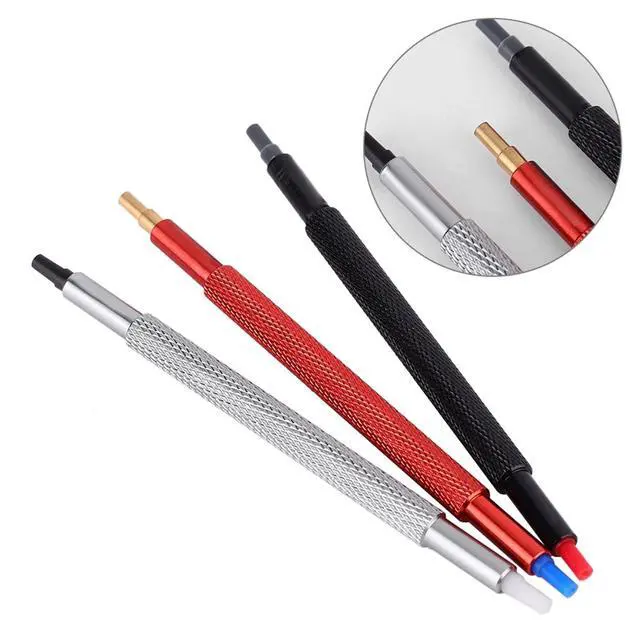 Alt view image 5 of 6 - 3Pcs Watch Hand Presser Tool, Watch Hand Pressers Pusher Fitting Set, Watchmakers Wristwatch Repair Tool, Stainless Steel Watchs Hands Setting Tools