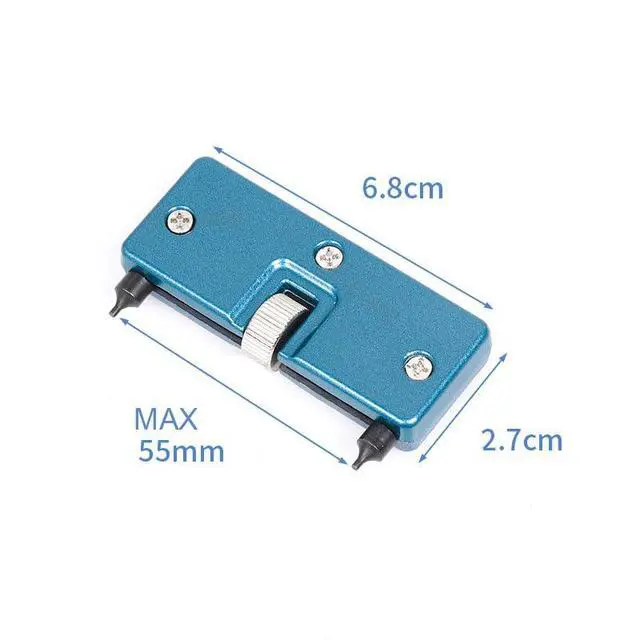 Alt view image 2 of 4 - Watch Back Case Cover Opener Remover Wrench Repair Kit 11-55mm Watch Back Case Press Closer Removal Repair Watchmaker Tool