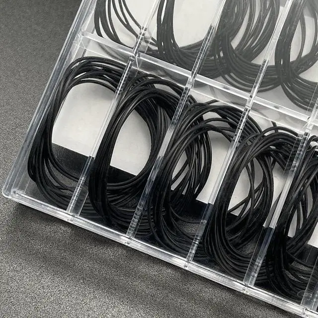 Alt view image 3 of 4 - About 180 Pcs O Ring Watch Gasket Rubber Seal Kit Assorted Size Watch Gaskets Watches Back Cover Seal Gaskets Watches Repairing Accessories for Watchmakers