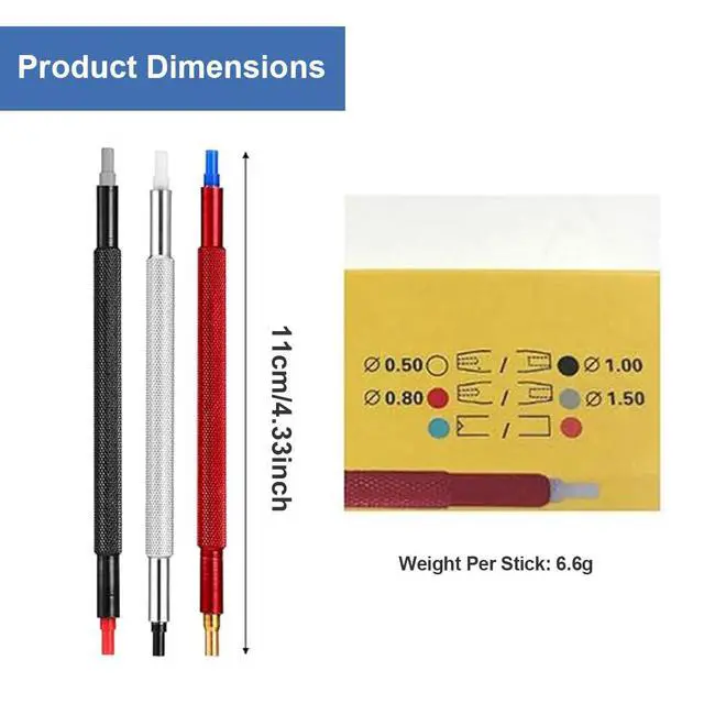 Alt view image 3 of 7 - Watch Hand Presser, 3PCS Watch Hand Setting Repair Tool Pusher Fitting Set, Watchmakers Wristwatch Strap Repair Tool for Watchmakers Watchworker