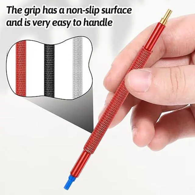 Alt view image 4 of 7 - Watch Hand Presser, 3PCS Watch Hand Setting Repair Tool Pusher Fitting Set, Watchmakers Wristwatch Strap Repair Tool for Watchmakers Watchworker