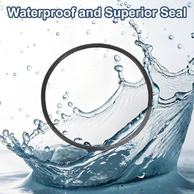 Alt view image 5 of 7 - 2set O-Ring Watch Gaskets Replacement Kit 0.5mm Waterproof Elastic Rubber O Ring Back Cover Seal Gaskets Washers Repair Tools Kits for Watch Repair