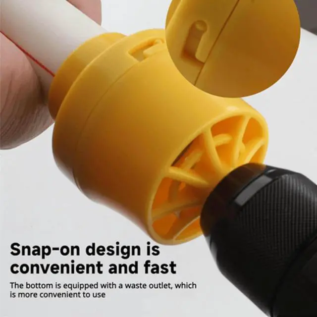 Alt view image 7 of 7 - PVC Pipe Threader Kit Pipe Thread Opener, PVC Thread Maker Tool for Electric Drill, 1/2" Reusable Die for Cutting (Internal Thread Opener)