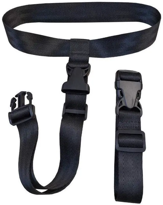 Main image of 2 Pack Travel Accessories Luggage Straps - Add a Bag Suitcase Strap Belt(Black)