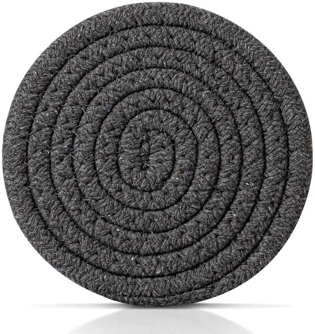 Main image of 1 Pcs Grey Drink Coasters, 4.3 inch