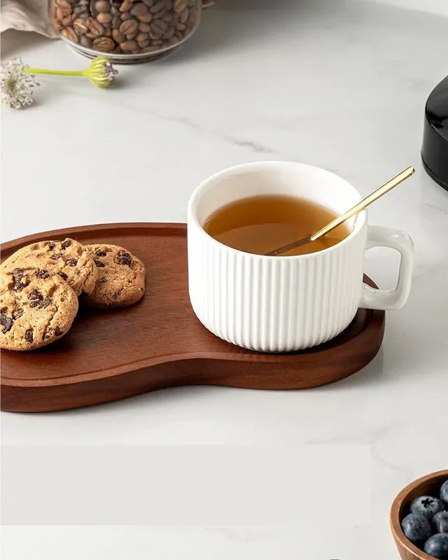 Alt view image 6 of 6 - 4 PCS Coffee Spoons, 5.9 Inches Stainless Steel Long Handle Spoon for Dessert Ice Cream Sugar Tea Latte, Hot Chocolate Cake Stirring Spoons (4, gold)